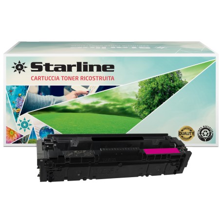 Starline Toner Ricostruito per HP 203A Magenta CF543A 1.300 pag