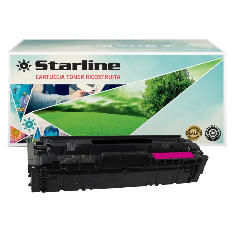 Starline Toner Ricostruito per HP 207X Magenta W2213X 2.450 pag