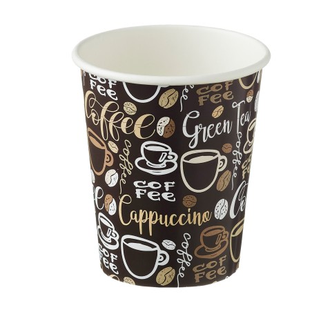 Bicchiere monouso in carta Coffee 240 ml Leone conf. 1000 pezzi