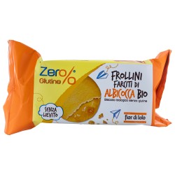 Frollini farciti di albicocca monoporzione da 70 gr Zer%glutine