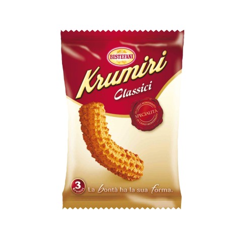 Krumiri Classici Bistefani monoporzione con 3 biscotti da 27 gr