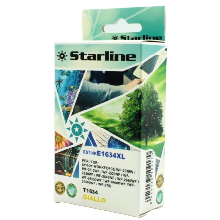 Starline Cartuccia ink per Epson Giallo C13T16344012 16XL 10ml