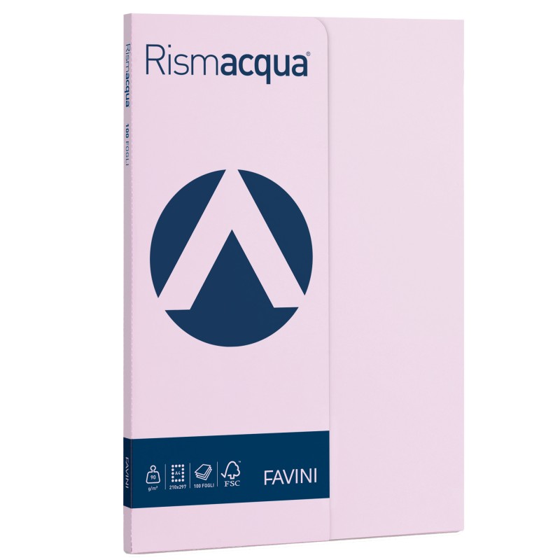 Carta Rismacqua Small A4 90 gr lilla 06 Favini conf. 100 fogli