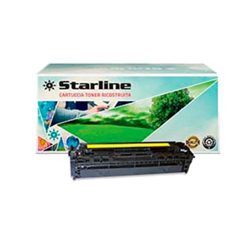 Starline Toner Ricostruito per HP 125A Giallo CB542A 1.400 pag