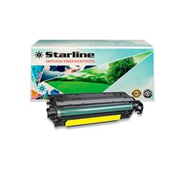 Starline Toner Ricostruito per HP 504A Giallo CE252A 7.000 pag