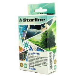 Starline Cartuccia ink per Epson Ciano C13T071240 T0712 11