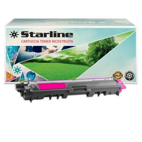 Starline Toner Ricostruito per Brother TN243 Magenta 1.000 pag