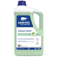 Crema di sapone Luxor Green Aloe tanica 5 L aloe verde Sanitec