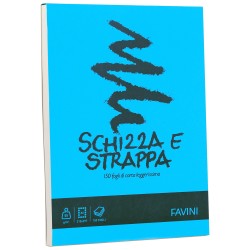 Blocco Schizza & Strappa A4 210 x 297mm 50gr 150 fogli Favini