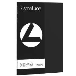 Carta Rismaluce Small A4 90 gr nero 63 Favini conf. 100 fogli