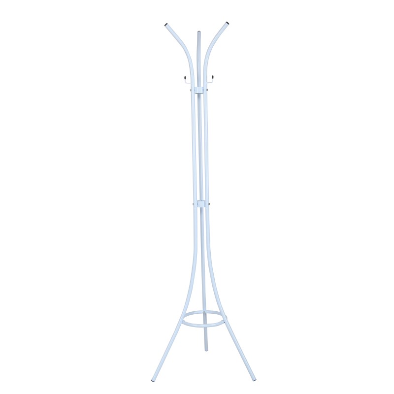 Appendiabiti 3 supporti 175 cm acciaio bianco King Collection