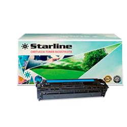 Starline Toner Ricostruito per HP 125A Ciano CB541A 1.400 pag