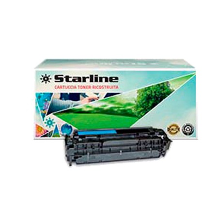 Starline Toner Ricostruito per HP 305A Ciano CE411A 2.600 pag