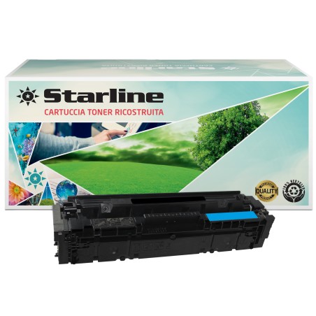 Starline Toner Ricostruito per HP 203A Ciano CF541A 1.300 pag