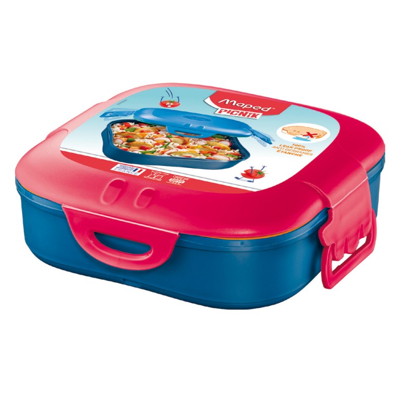 Lunch box Picnick Concept 1 scompartimento rosa corallo Maped