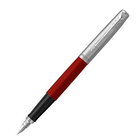 Penna stilografica Jotter Original punta M fusto rosso Parker