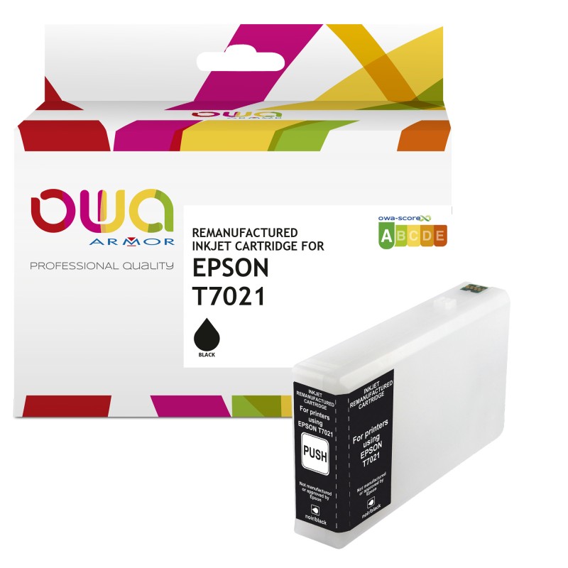 Armor Cartuccia Compatibile per Epson T7021 Nero C13T70214010