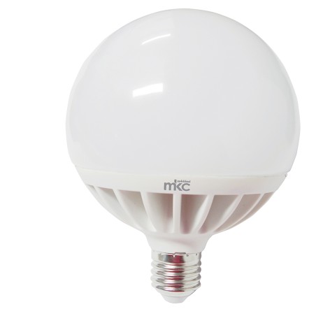 Lampada Led globo 120 24W E27 4000K luce bianca naturale MKC