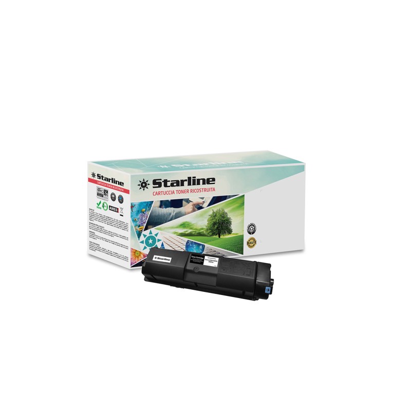 Starline Toner Ricostruito per Kyocera Nero TK1170 7.200 pag