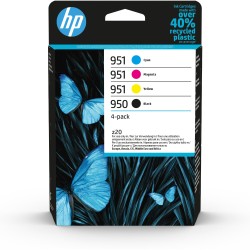 Hp Cartuccia ink originale 950/951 C/M/Y/K 6ZC65AE 3.100 pag