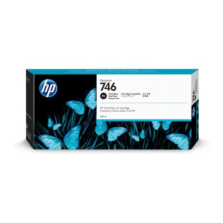 Hp Cartuccia ink originale 746 Nero fotografico P2V82A 300ml