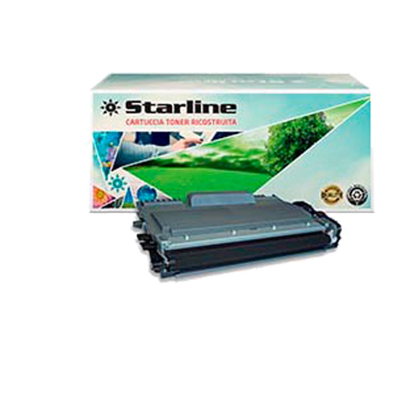 Starline Toner Ricostruito per Brother Nero TN2010 1.000 pag