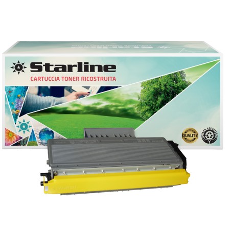 Starline Toner Ricostruito per Brother Nero TN3230 3.000 pag