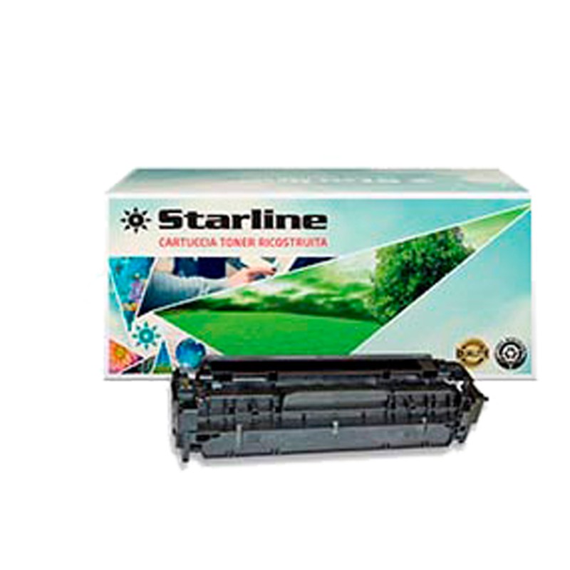 Starline Toner Ricostruito per HP 304A Nero CC530A 3.500 pag