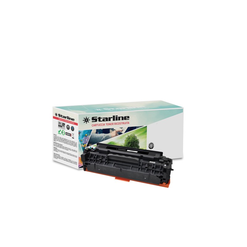 Starline Toner Ricostruito per HP 312A Nero CF380A 2.400 pag