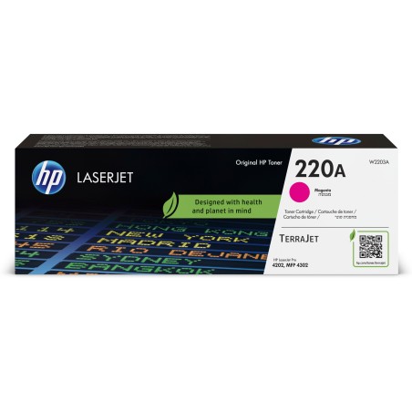 Hp Toner originale LaserJet HP 220A Magenta W2203A 1.800 pag