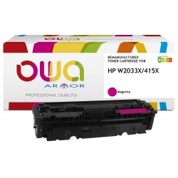 Armor Toner Compatibile per Hp 415X Magenta W2033X 6.000 pag