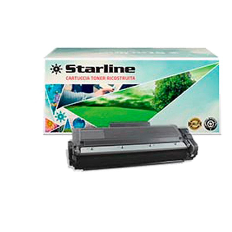 Starline Toner Ricostruito per Brother Nero TN2420 3.000 pag