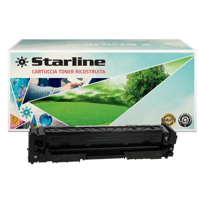 Starline Toner Ricostruito per HP 205A Nero CF530A 1.100 pag