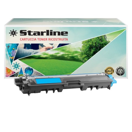 Starline Toner Ricostruito per Brother TN243 Ciano 1.000 pag