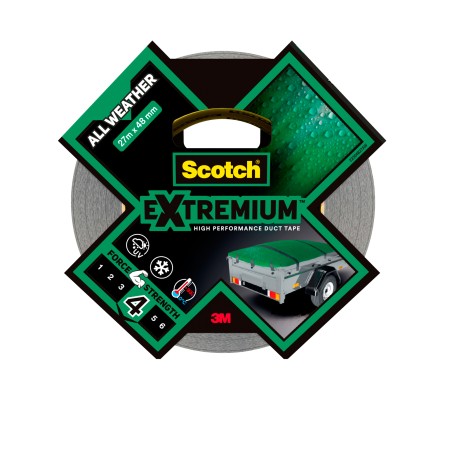 Nastro adesivo Extra resistenete 4,8 cm x 27,4 m nero Scotch