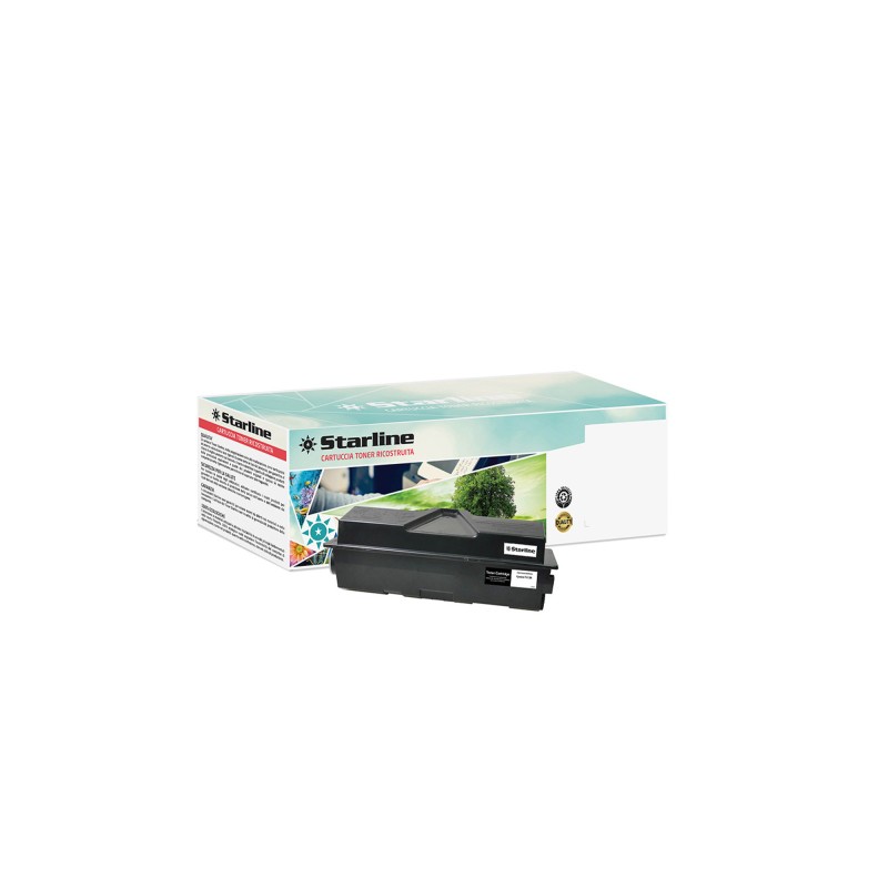 Starline Toner Ricostruito per Kyocera Nero TK130 7.200 pag