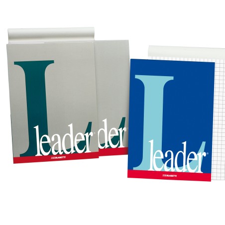 Blocco note Leader bianco 21 x 297mm 80gr 90 fogli Blasetti