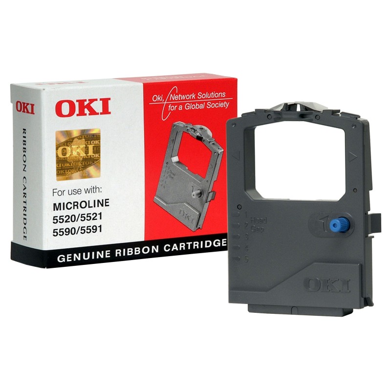 Oki Nastro Nero ml5500 552X/9X 01126301 4.000.000 caratteri