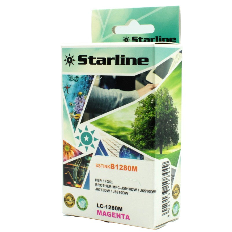 Starline Cartuccia ink per Brother Magenta LC1280XLM 16