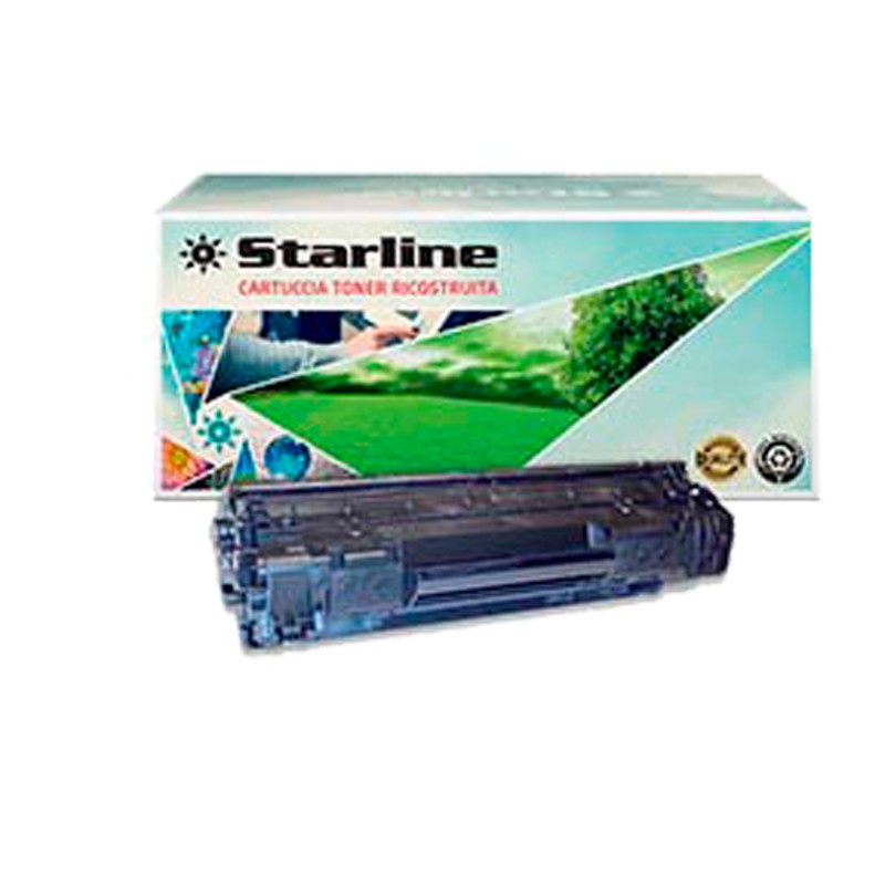 Starline Toner Ricostruito per HP 85A Nero CE285A 1.600 pag