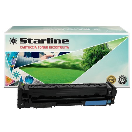 Starline Toner Ricostruito per HP 205A Ciano CF531A 900 pag