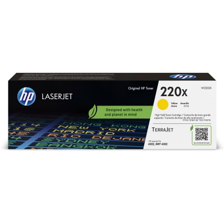 Hp Toner originale LaserJet HP 220X Giallo W2202X 5.500 pag