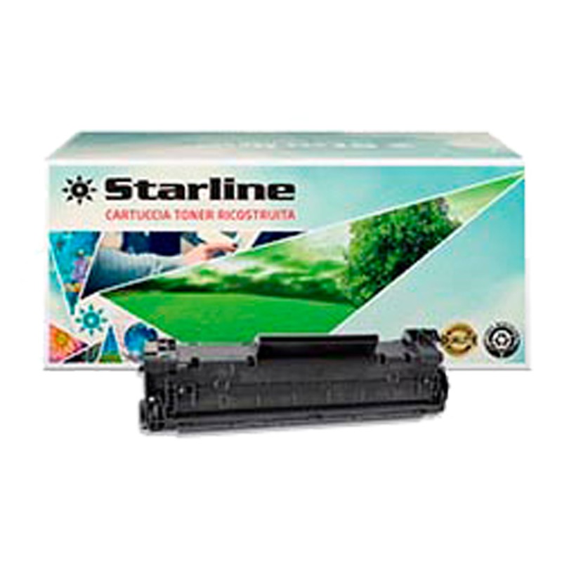 Starline Toner Ricostruito per HP 35A Nero CB435A 1.500 pag