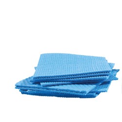 Pannospugna Aquos 18 x 20 cm azzurro Perfetto pack 10 pezzi