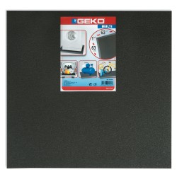 Pannello antivibrazione antiurto MULTI 63 x 63 cm nero Geko