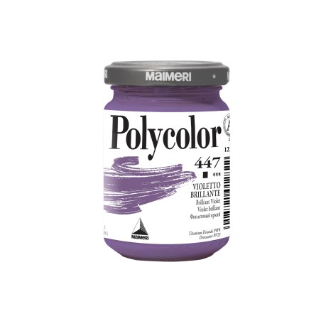 Colore vinilico Polycolor 140 ml violetto brillante Maimeri