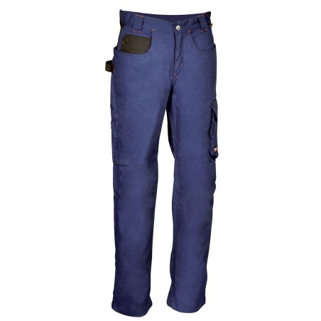 Pantalone da donna Walklander taglia 44 blu navy/nero Cofra