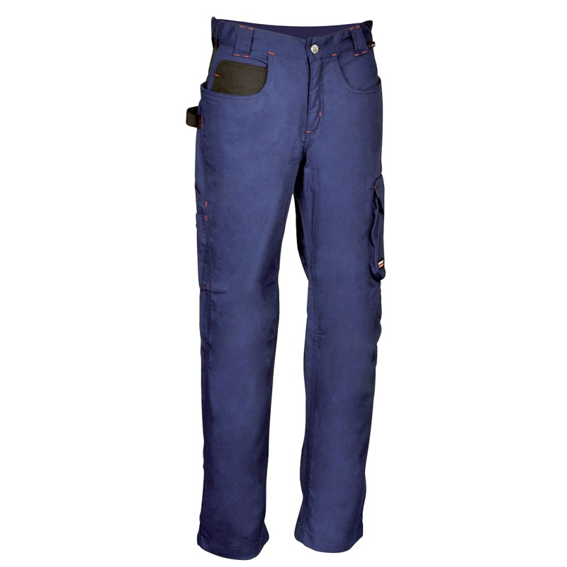 Pantalone da donna Walklander taglia 46 blu navy/nero Cofra