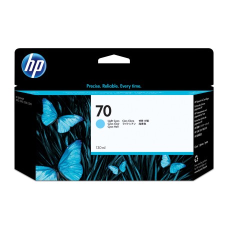 Hp Cartuccia ink originale 70 Ciano chiaro 9390A 7.500 pag