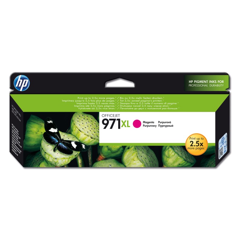 Hp Cartuccia ink originale 971XL Magenta CN627AE 6.600 pag